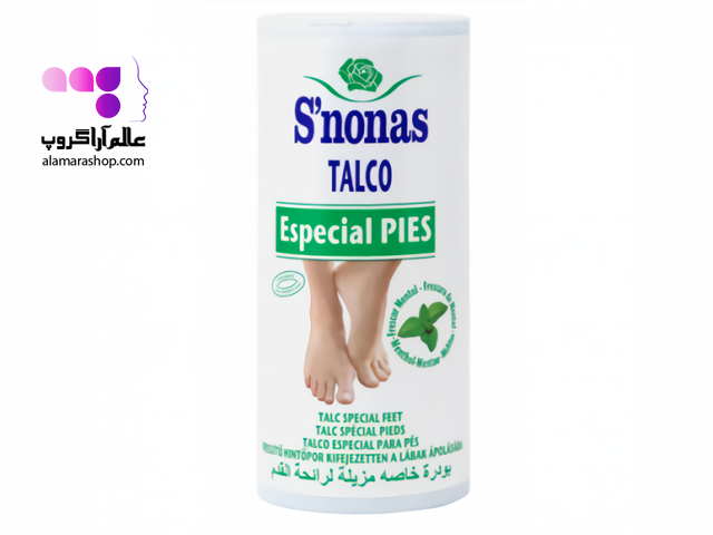 همه چیز درباره پودر بوگیر پا s'nonas talco