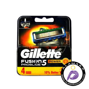 تیغ یدک اصلاح ژیلت Gillette پنج تیغه مدل Fusion Proglide