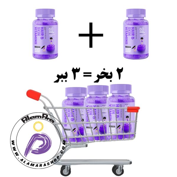 پاستیل تقویت کننده پوست و مو گاملو Gumellow